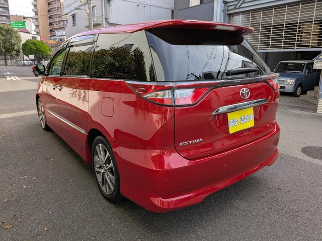 エスティマ アエラス　スマート　禁煙車　車検整備付　ＳＤナビＴＶバックカメラ　後席フリップダウンモニター　ＥＴＣ　パワーバックドア　両側パワースライドドア　ドライブレコーダー　温冷機能付レザーシート　ＧＯＯ鑑定車　ＯＢＤ診断済車両（6枚目）