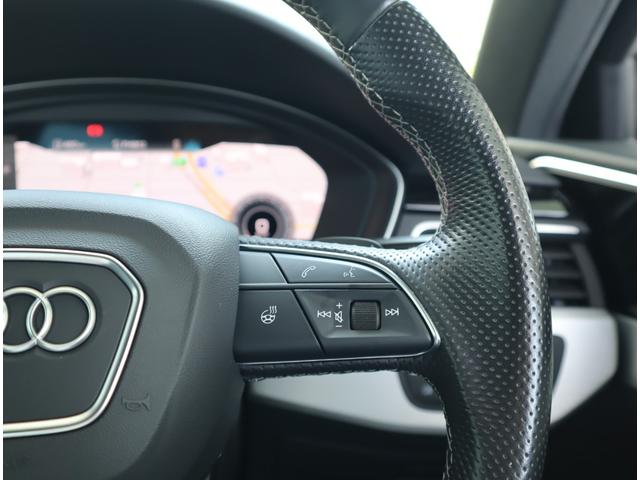 Ａ４ ４５ＴＦＳＩクワトロ　Ｓライン　ＡｕｄｉＳｐｏｒｔ１９インチアルミホイール・ＴＶチューナー・ステアリングヒーター・パークアシストパッケージ・Ｓ－ｌｉｎｅプラスパッケージ・マトリクスＬＥＤヘッドライト・シートヒーター前後・リヤＵＳＢ（47枚目）
