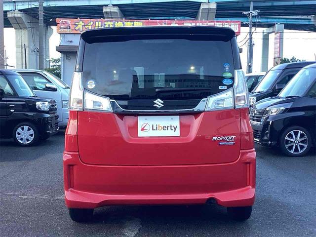 ソリオバンディット ハイブリッドＭＶ　ＥＴＣ　バックカメラ　ナビ　ＴＶ　両側電動スライドドア　レーンアシスト　アルミホイール　オートライト　ＬＥＤヘッドランプ　スマートキー　アイドリングストップ　電動格納ミラー（19枚目）