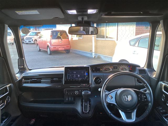 N-BOXカスタム G・EXターボホンダセンシング ETC バックカメラ 両側電動スライドドア ナビ TV クリアランスソナー オートクルーズコントロール レーンアシスト 衝突被害軽減システム オートライト スマートキー 電動格納ミラー CVT ESC(5枚目)