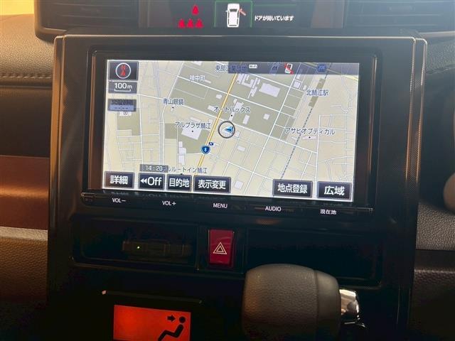 ルーミー G S ETC バックカメラ ナビ TV 両側電動スライドドア オートクルーズコントロール 衝突被害軽減システム アルミホイール オートライト スマートキー アイドリングストップ(7枚目)