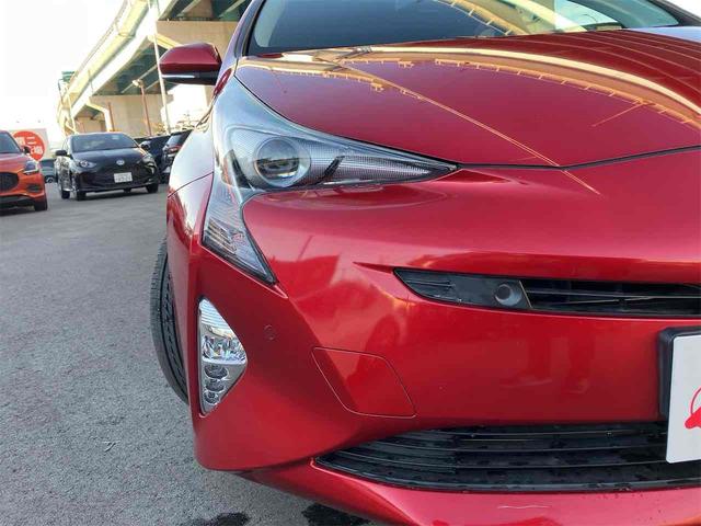 プリウス Aツーリングセレクション 純正ナビ ETC クリアランスソナー レーンアシスト オートクルーズコントロール パークアシスト 衝突被害軽減システム バックカメラ フロントカメラ TV アルミホイール(10枚目)