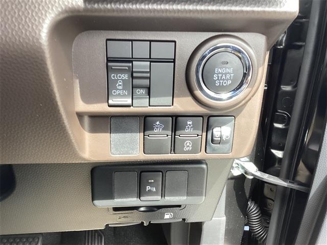 ルーミー Ｘ　ディスプレイオーディオ　バックカメラ　ＴＶ　両側スライド・片側電動　クリアランスソナー　衝突被害軽減システム　オートライト　スマートキー　アイドリングストップ　電動格納ミラー　ウォークスルー　ＣＶＴ（8枚目）