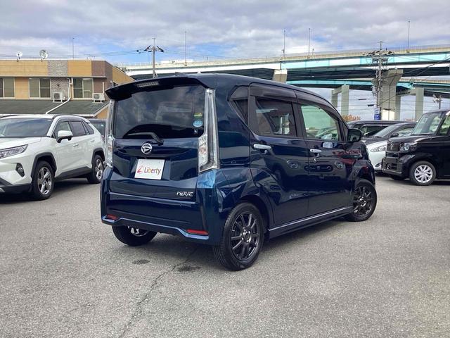 ムーヴ カスタム　ＸリミテッドＩＩ　ＳＡＩＩＩ　ＥＴＣ　衝突被害軽減システム　オートマチックハイビーム　オートライト　スマートキー　アイドリングストップ　電動格納ミラー　シートヒーター　ベンチシート　ＣＶＴ　ＡＢＳ（9枚目）