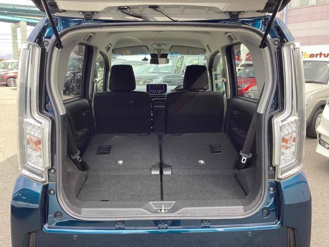 ムーヴ カスタム　ＸリミテッドＩＩ　ＳＡＩＩＩ　ＥＴＣ　衝突被害軽減システム　オートマチックハイビーム　オートライト　スマートキー　アイドリングストップ　電動格納ミラー　シートヒーター　ベンチシート　ＣＶＴ　ＡＢＳ（18枚目）