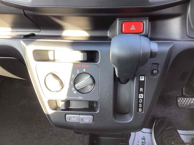 ミライース L SAIII クリアランスソナー 衝突被害軽減システム オートマチックハイビーム オートライト アイドリングストップ CVT ESC エアコン パワーステアリング パワーウィンドウ 運転席エアバッグ(8枚目)