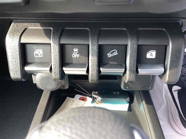 ジムニー ＸＣ　４ＷＤ　クリアランスソナー　オートクルーズコントロール　レーンアシスト　衝突被害軽減システム　オートライト　ヘッドライトウォッシャー　スマートキー　アイドリングストップ　電動格納ミラー　シートヒーター（28枚目）