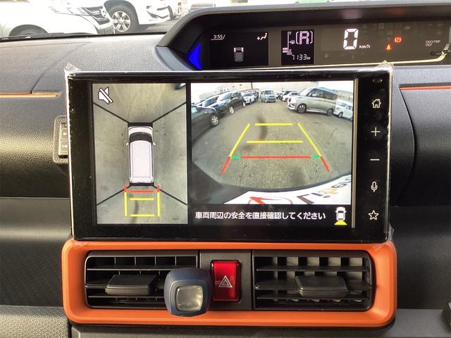 タント ファンクロス　純正ディスプレイオーディオ　全周囲カメラ　ＥＴＣ　両側電動スライドドア　ＴＶ　クリアランスソナー　オートクルーズコントロール　衝突被害軽減システム　オートライト　スマートキー　電子パーキング（6枚目）