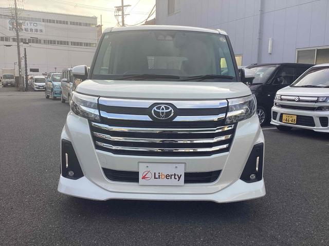 ルーミー カスタムＧ　ＥＴＣ　バックカメラ　ナビ　ＴＶ　両側電動スライドドア　クリアランスソナー　オートクルーズコントロール　衝突被害軽減システム　アルミホイール　オートライト　ＬＥＤヘッドランプ（9枚目）