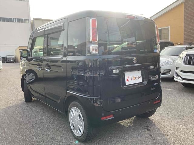 スペーシア ハイブリッドＸ　両側電動スライドドア　ナビ　ＴＶ　クリアランスソナー　レーンアシスト　衝突被害軽減システム　スマートキー　アイドリングストップ　電動格納ミラー　シートヒーター　ベンチシート　ＣＶＴ（12枚目）