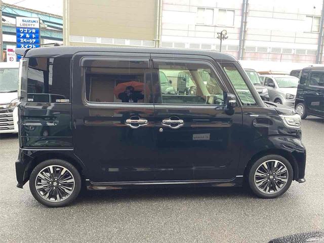 スペーシアカスタム ハイブリッドＸＳ　バックカメラ　両側電動スライドドア　ナビ　ＴＶ　クリアランスソナー　オートクルーズコントロール　衝突被害軽減システム　オートライト　スマートキー　アイドリングストップ　電動格納ミラー　シートヒーター（10枚目）