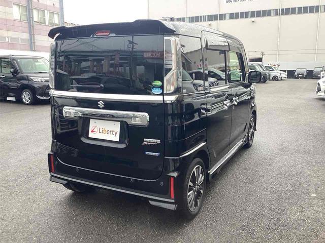 スペーシアカスタム ハイブリッドＸＳ　バックカメラ　両側電動スライドドア　ナビ　ＴＶ　クリアランスソナー　オートクルーズコントロール　衝突被害軽減システム　オートライト　スマートキー　アイドリングストップ　電動格納ミラー　シートヒーター（13枚目）