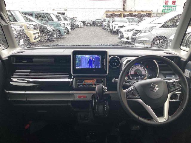 スペーシアカスタム ハイブリッドＸＳ　バックカメラ　両側電動スライドドア　ナビ　ＴＶ　クリアランスソナー　オートクルーズコントロール　衝突被害軽減システム　オートライト　スマートキー　アイドリングストップ　電動格納ミラー　シートヒーター（14枚目）