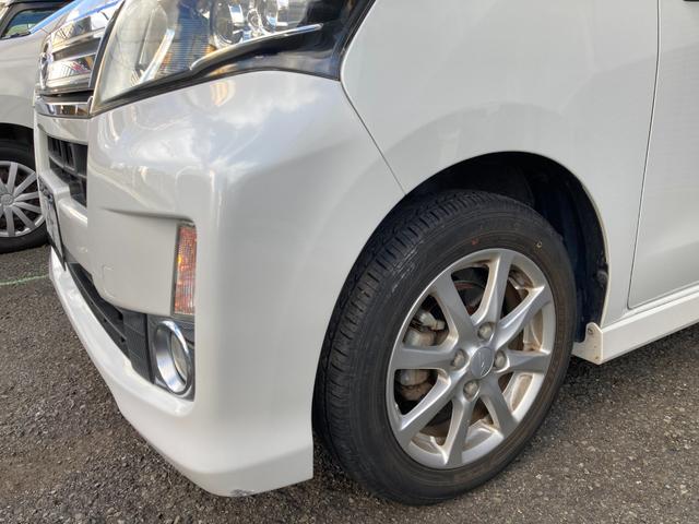 ムーヴ カスタム　Ｘ　ＳＡ　車検Ｒ１０年１月　ＥＴＣ　ナビ　ワンセグテレビ　ＣＤ　バックカメラ　純正フルエアロ　純正電動格納ミラー　純正スモークガラス　タイミングチェーン車（9枚目）