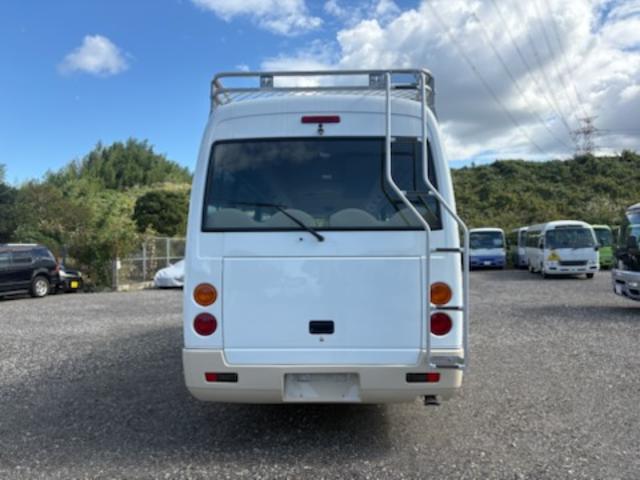 ローザ ロングCXターボ マイクロバス・自動ドア(スイング)・A/T・モケットシート・キャリア&ラダー・ルームラック・ナビ・TV・バックカメラ・リアビューモニター・ドラレコ(前後カメラ)・ETC・ディーゼル・エアーバッグ(7枚目)