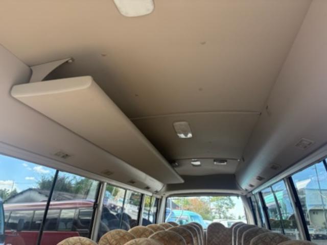 ローザ ロングCXターボ マイクロバス・自動ドア(スイング)・A/T・モケットシート・キャリア&ラダー・ルームラック・ナビ・TV・バックカメラ・リアビューモニター・ドラレコ(前後カメラ)・ETC・ディーゼル・エアーバッグ(28枚目)