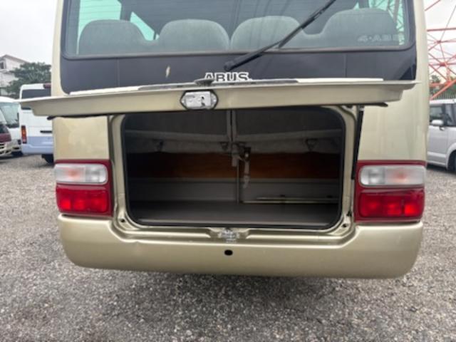 コースター ロングEXターボ マイクロバス・スイングオート・モケットリクライニングシート・冷蔵庫・ルームラック・バックカメラ・ディスプレイオーディオ・Rビューモニター・ドラレコ(前後カメラ)・ETC・フォグランプ・29人乗り(25枚目)