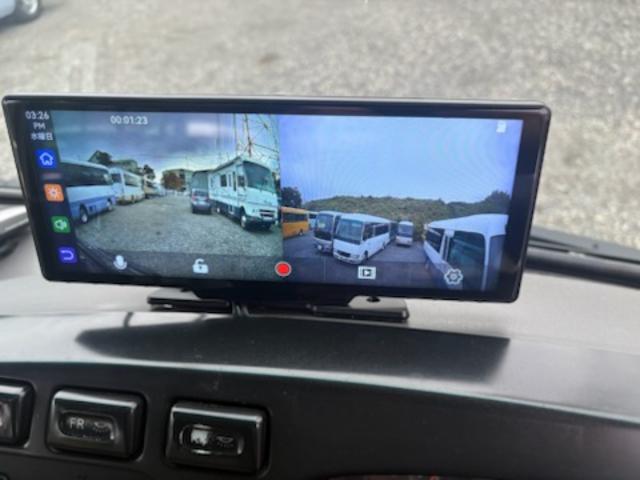 コースター ロングEXターボ マイクロバス・スイングオート・モケットリクライニングシート・冷蔵庫・ルームラック・バックカメラ・ディスプレイオーディオ・Rビューモニター・ドラレコ(前後カメラ)・ETC・フォグランプ・29人乗り(42枚目)