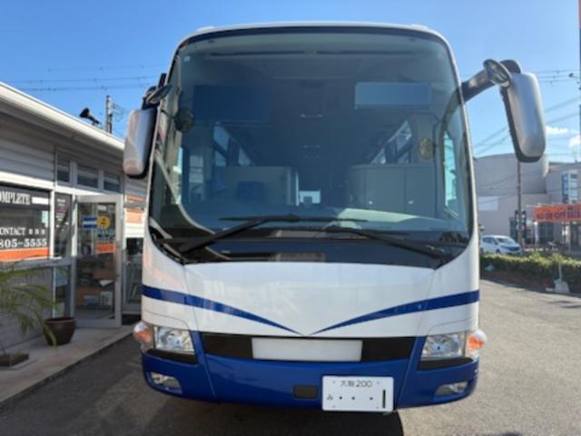 エアロエース ハイデッカー　４０人乗り・モケットリクライニングシート・回転台座シート（ペダル式）４脚・１００Ｖコンセント・トイレ・ナビ・ＤＶＤ・Ｒモニター（自動）・マイク・バック＆サイドビューカメラ・安全装置・火災警報装置（16枚目）