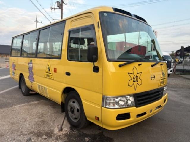 リエッセII 幼児専用車 ワンオーナー車・整備記録簿(49枚)・3+39人乗り・A/T・ディーゼル・自動ドア・ナビ・バックカメラ・ディスプレイオーディオ・リアビューモニター・ドラレコ(前後カメラ)・リモコンミラー(2枚目)