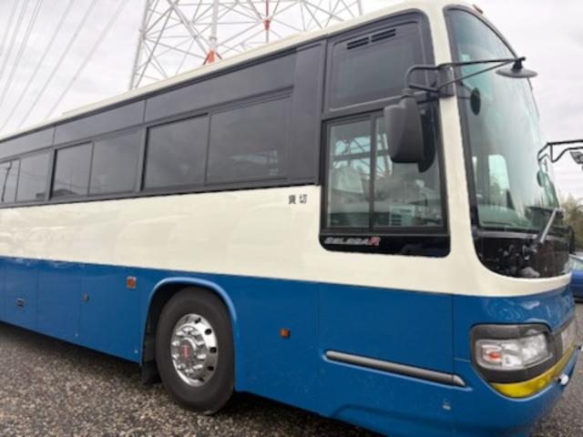 セレガ 　５３人乗り・自動ドア・モケットリクライニングシート・ルームラック・貫通トランク・ディスプレイオーディオ・リアビューモニター・ドラレコ（前後カメラ）・法定点検整備（3枚目）