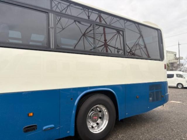 セレガ 　５３人乗り・自動ドア・モケットリクライニングシート・ルームラック・貫通トランク・ディスプレイオーディオ・リアビューモニター・ドラレコ（前後カメラ）・法定点検整備（6枚目）