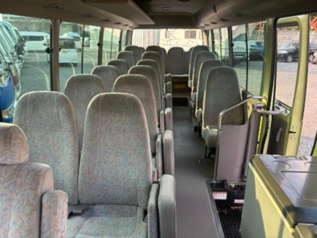 コースター ロングＧＸターボ　マイクロバス・２９人乗り・スイングオート・モケットリクライニングシート・ルームラック・冷蔵庫・スペースアップシート・バックカメラ・ディスプレイオーディオ・リアビューモニター・ドラレコ（前後カメラ）（52枚目）