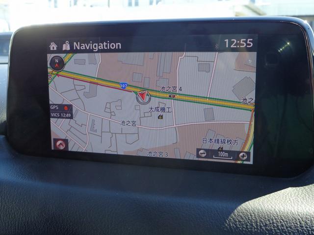 ＸＤ　プロアクティブ　ワンオーナー　マツダコネクトＳＤナビゲーション　ｉ－ＡＣＴＩＶＥＳＥＮＳＥ　ブラインドスポットモニター＋リアクロストラフィックアシスト　ステアリングヒーター　パワーバックドア　ディーゼルターボ車(4枚目)