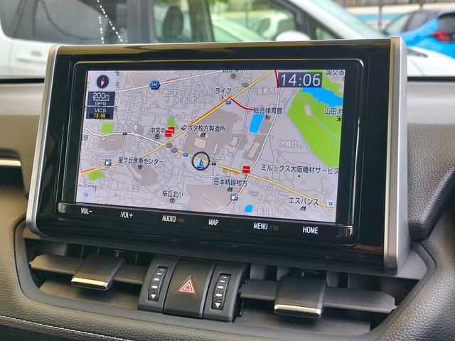 ＲＡＶ４ Ｇ　ＴＲＤフルエアロ　純正９インチナビ　Ｂカメラ　パワーバックドア　純正ツィーターシステム　運転席パワーシート　レザーシート　前席シートヒーター　ステアリングヒーター　ＢＳＭ　ＰＫＳＢ　ＥＴＣ　スペアキー（22枚目）