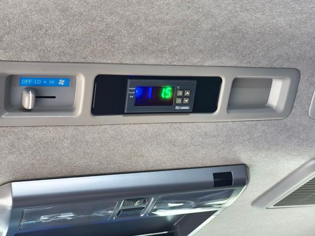 ハイエースワゴン グランドキャビン 10人乗り カロッツェリアメモリーナビ&後席モニター Bカメラ パワースライドドア LEDヘッドライト リアヒーター&クーラーコントローラー トヨタセーフティセンス ワーク18インチアルミ スペアキー(24枚目)