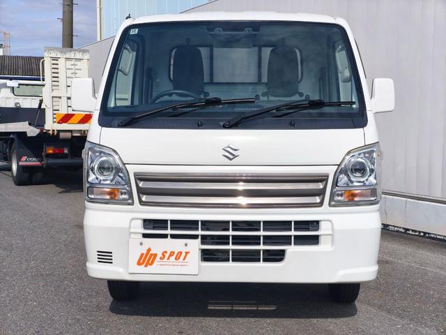 キャリイトラック 60周年記念車 デュアルカメラブレーキサポート レーンアシスト HIDヘッドライト エアコン パワステ パワーウィンドゥ ETC 純正オーディオ ワイヤレスキー 荷室ラバーマット スペアキー(8枚目)