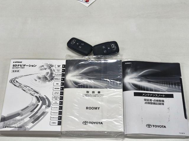 ルーミー カスタムＧ－Ｔ　純正９インチナビ　パノラミックビューモニター　前席シートヒーター　アダプティブクルーズコントロール　コーナーセンサー　純正フロントドラレコ　電動パーキングブレーキ　ブレーキオートホールド　スペアキー（35枚目）