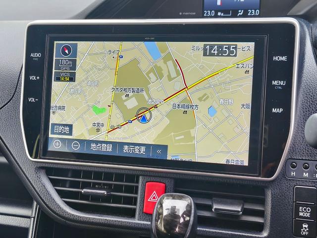 ノア Ｓｉ　ダブルバイビーＩＩＩ　純正１０インチナビ　純正１２インチ後席モニター　純正前後ドラレコ　純正リアルーフスポイラー　リアオートエアコン　クルーズコントロール　パーキングサポートブレーキ　両側パワースライドドア　スペアキー（19枚目）