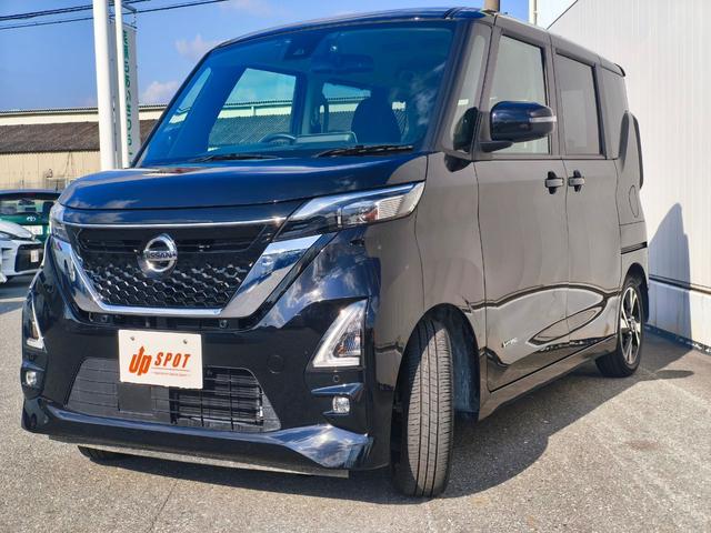 ルークス ハイウェイスター X プロパイロットエディション 純正9インチナビ アラウンドビューモニター 快適パック ハンズフリー両側パワースライドドア 後席サーキュレーター 電動パーキングブレーキ ブレーキオートホールド 前後ドラレコ TV ETC スペアキー(9枚目)