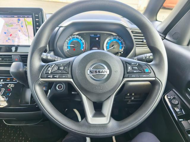 ルークス ハイウェイスター X プロパイロットエディション 純正9インチナビ アラウンドビューモニター 快適パック ハンズフリー両側パワースライドドア 後席サーキュレーター 電動パーキングブレーキ ブレーキオートホールド 前後ドラレコ TV ETC スペアキー(16枚目)