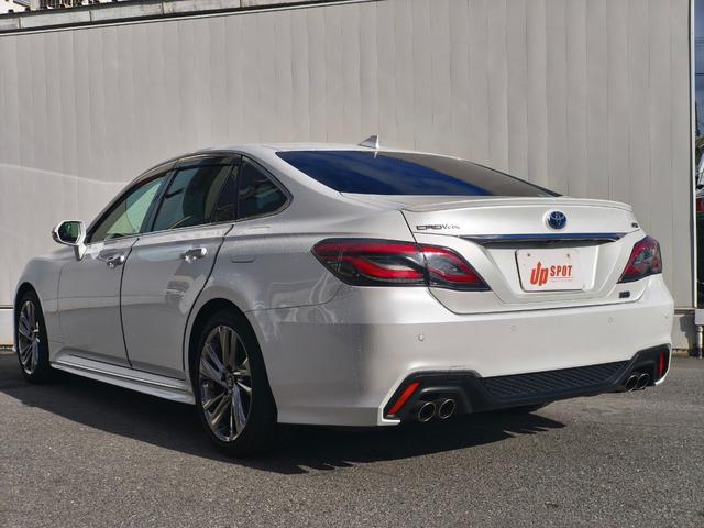 クラウンハイブリッド RSアドバンス 12.3インチナビ パノラミックビュー デジタルインナーミラー 本革シート 前席パワーシート&シートベンチレーション ステアリングヒーター ACC PKSB BSM スペアキー&カードキー(3枚目)