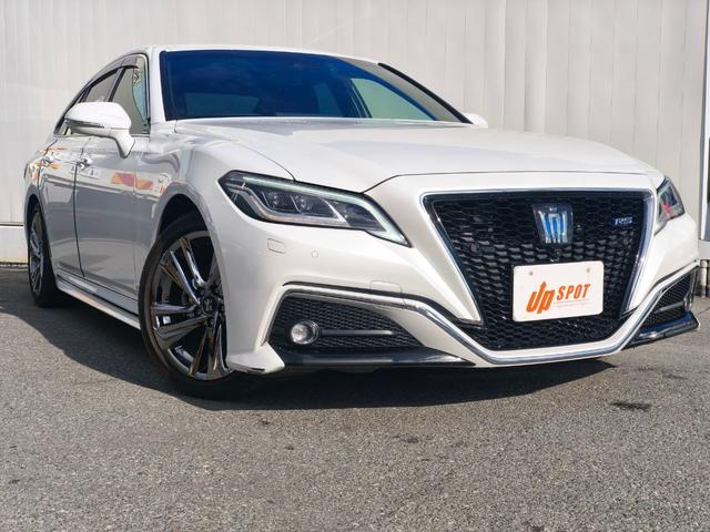 クラウンハイブリッド RSアドバンス 12.3インチナビ パノラミックビュー デジタルインナーミラー 本革シート 前席パワーシート&シートベンチレーション ステアリングヒーター ACC PKSB BSM スペアキー&カードキー(7枚目)