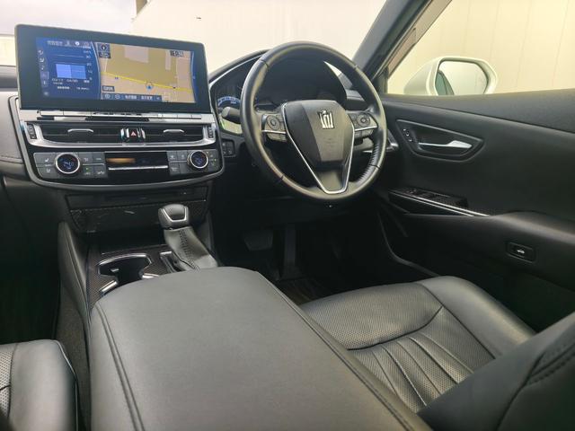 クラウンハイブリッド RSアドバンス 12.3インチナビ パノラミックビュー デジタルインナーミラー 本革シート 前席パワーシート&シートベンチレーション ステアリングヒーター ACC PKSB BSM スペアキー&カードキー(14枚目)