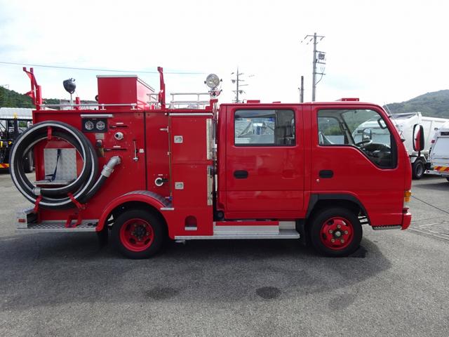 　水槽付消防車　消防ポンプ自動車　可搬式ポンプ（トーハツ製）　Ｂ－２級　９００Ｌ水タンク(6枚目)