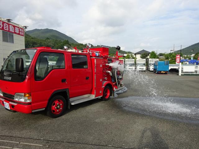 　水槽付消防車　消防ポンプ自動車　可搬式ポンプ（トーハツ製）　Ｂ－２級　９００Ｌ水タンク(8枚目)