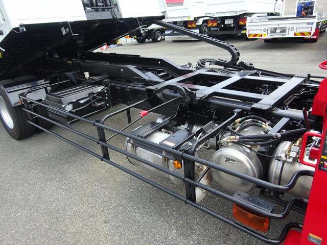 　増トン　４段クレーン付　一般型スライドローダー　重機仕様　強化　ウインチ付　標準幅　ベッド付　６．４ｔ積み(45枚目)