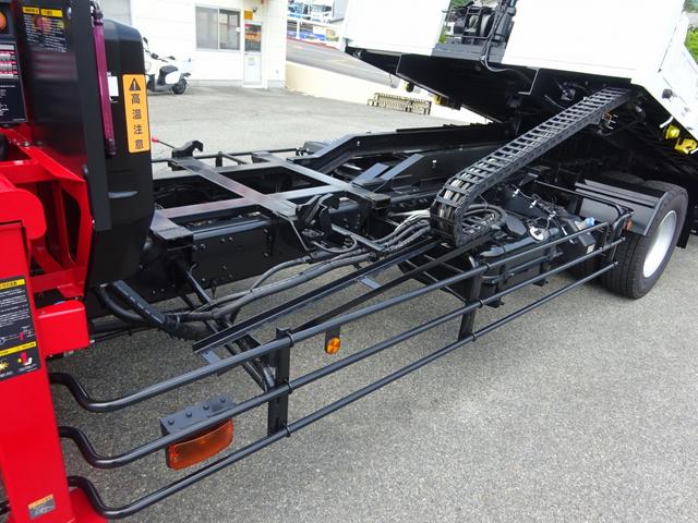 　増トン　４段クレーン付　一般型スライドローダー　重機仕様　強化　ウインチ付　標準幅　ベッド付　６．４ｔ積み(47枚目)