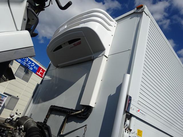 ファイター 　増トン　冷凍ウイング　パブコ製　菱重コールドチェーン冷凍機付　中温仕様　－５℃設定　ワイド幅　ベッドレス　６．９ｔ積み　２４０馬力（31枚目）