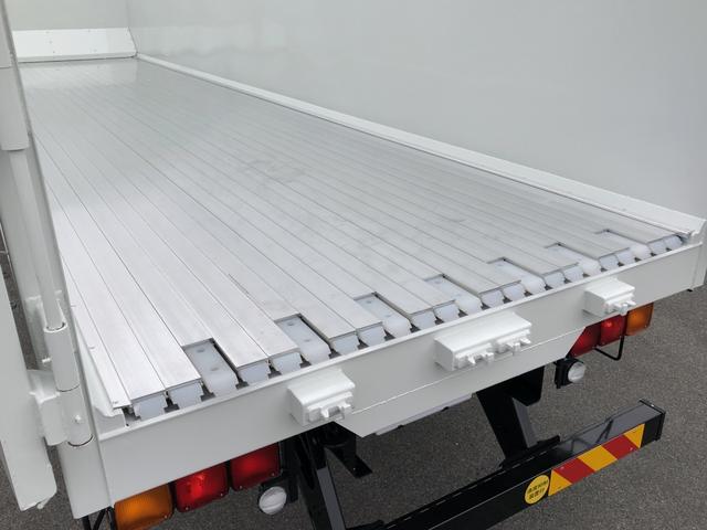 　スライドデッキ　新明和工業　床面スライド機構　フラットレール　チップ運搬　ラジコン付　３軸２デフ　１０．７ｔ積載　ボディ長９．５ｍ(4枚目)