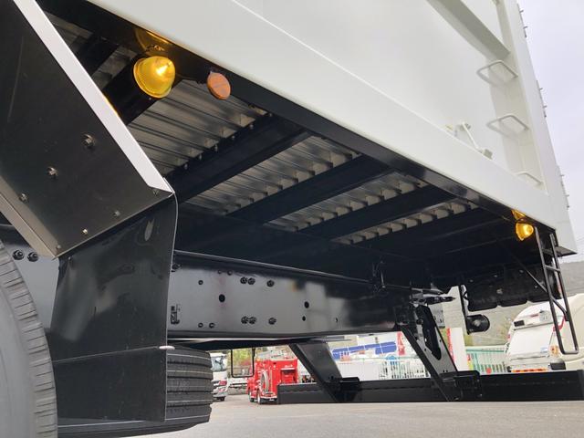 　スライドデッキ　新明和工業　床面スライド機構　フラットレール　チップ運搬　ラジコン付　３軸２デフ　１０．７ｔ積載　ボディ長９．５ｍ(54枚目)