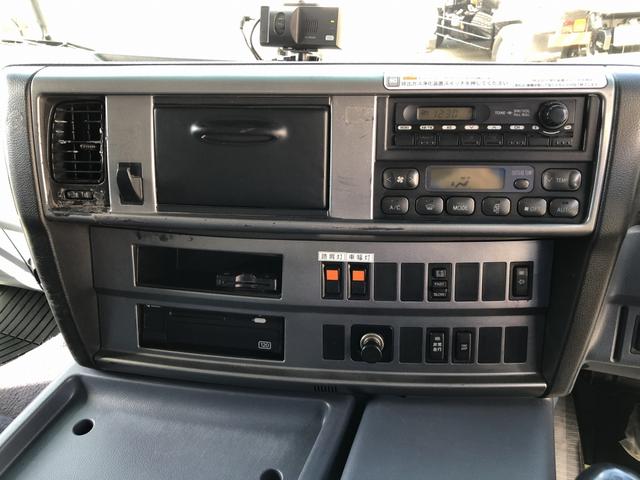 プロフィア 土砂禁深ダンプ 水密仕様 ロングダンプ 12.8t積載 新明和 舟底型 容積25.2KL 3軸1デフ ベッド付 リヤエアサス 7速MT(55枚目)