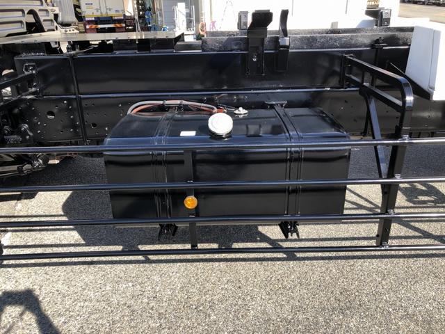 プロフィア 土砂禁深ダンプ 水密仕様 ロングダンプ 12.8t積載 新明和 舟底型 容積25.2KL 3軸1デフ ベッド付 リヤエアサス 7速MT(77枚目)