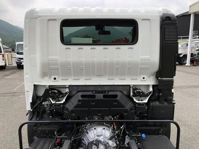 デュトロ 　ローダーダンプ　新明和工業製　３．７トン積載　ワイド　１１尺ミドル　高床　道板兼用リヤゲート　スライド用ラジコン付　角底ボディ　アドブルー不要（52枚目）