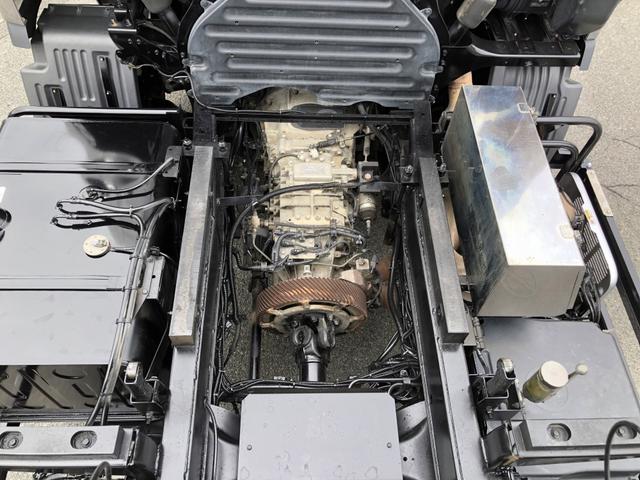 プロフィア 　土砂ダンプ　８．１トン積載　極東開発工業製　電動コボレーン付　３軸２デフ　ベッド付　５．１ｍボディ　角底一方開　７速ＭＴ　４１０馬力（36枚目）