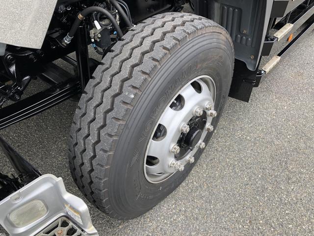 プロフィア 　土砂ダンプ　８．１トン積載　極東開発工業製　電動コボレーン付　３軸２デフ　ベッド付　５．１ｍボディ　角底一方開　７速ＭＴ　４１０馬力（62枚目）